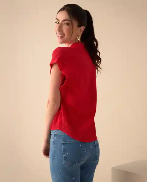 Camisa Rojo Granada Oscuro Talla Talla XL 411G015 Esprit