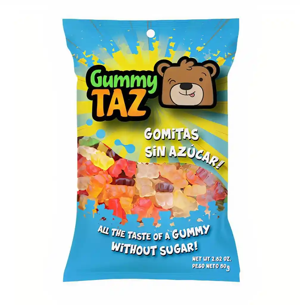 Sweetland Gomitas Sin Azucar Gummy Taz 80 g