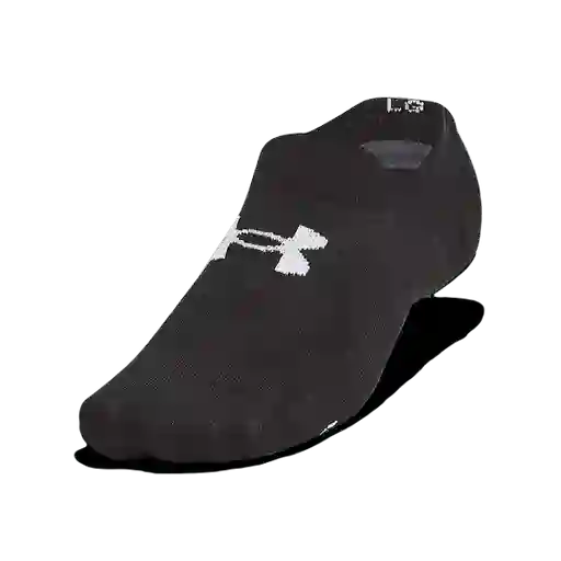 Under Armour Medias Cortas Essential Ult Hombre Negro Talla LG