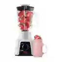 Imusa Licuadora Power Mix Plus 2V Vaso Vidrio Blanca