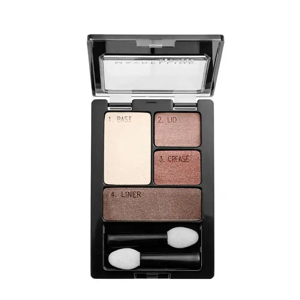 Maybelline Sombras Cuarteto Expert Wear Quad Natural Smokes