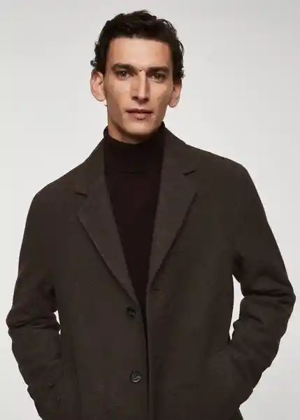 Abrigo Salford Khaki Talla XL Hombre Mango