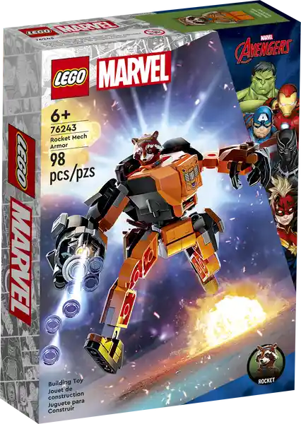Juguete de Construcción Armadura Robótica de Rocket Lego