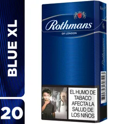 Cigarrillo Cartón De Rothmans Azul Xl 20