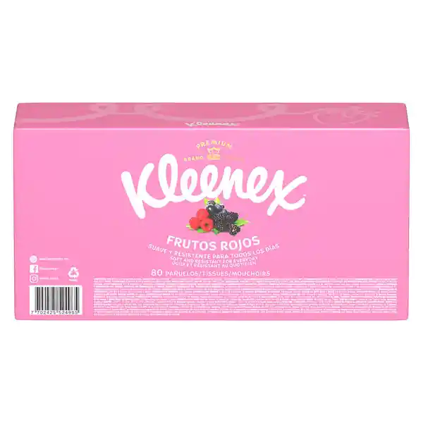 Pañuelos Faciales Kleenex Aromas Frutos Rojos