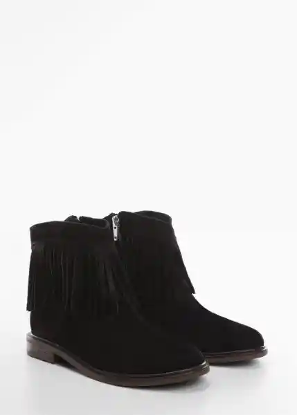 Botines Dakota Negro Talla 33 Niña Mango