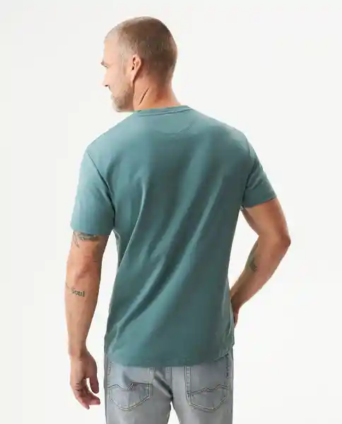 Camiseta Basic Duotone Duck Verde Bodegón Medio S Chevignon