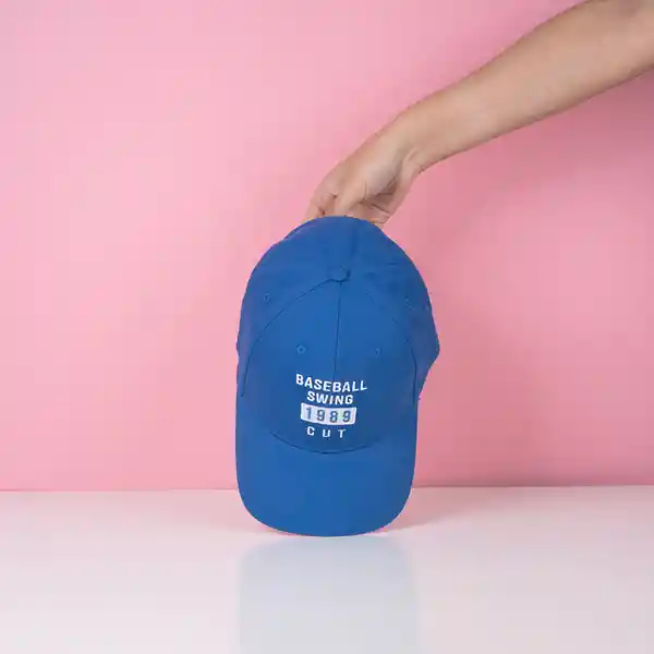 Gorra de Béisbol Serie 1989 Azul Miniso