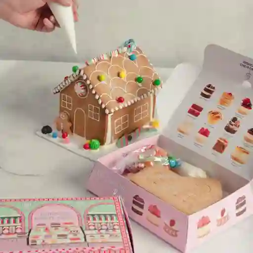Kit de casas de galleta para navidad