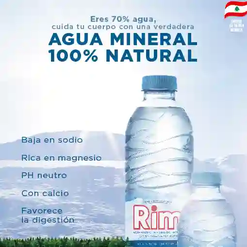 Agua Mineral RIM de Manantial Natural 500 ml