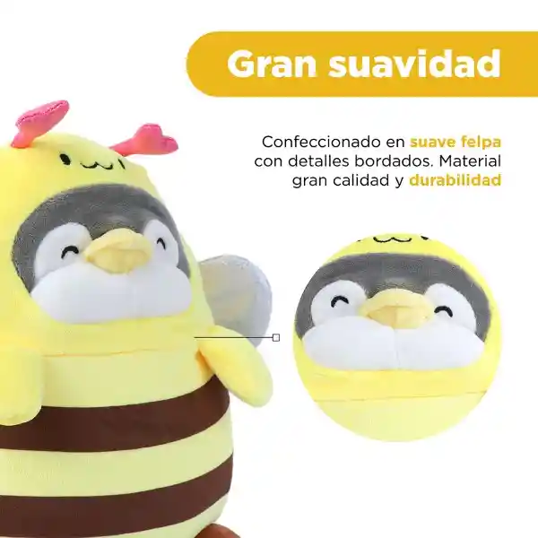 Peluche 8In Pen Pen Disfraz de Abeja Mini Family Miniso