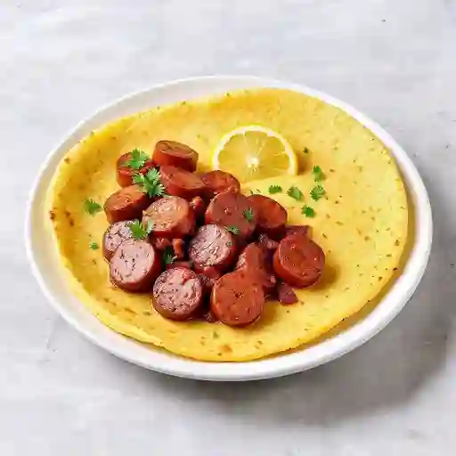 Morcilla con Arepa