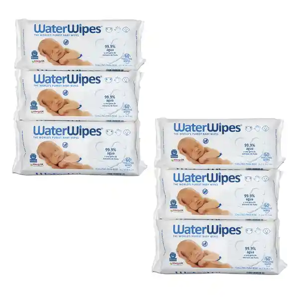   Water Wipes  Panito Humedo Trescientos Sesenta Unidades 