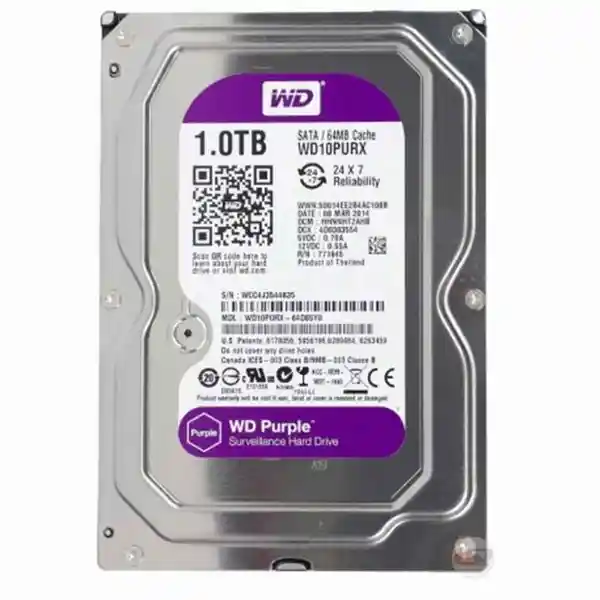 Western Digital Disco Duro Purple 1Tb Wd10Purz