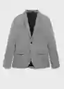 Blazer Americana na Paris Gris Talla 44 Hombre Mango