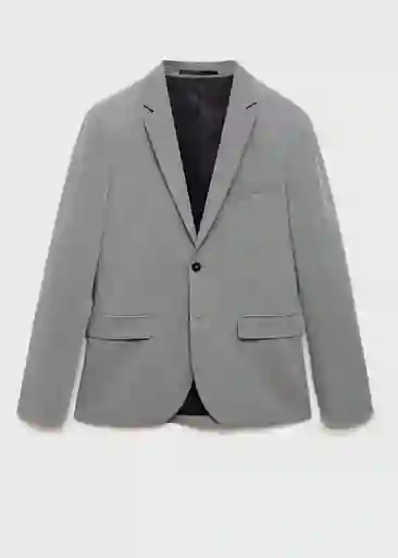 Blazer Americana na Paris Gris Talla 44 Hombre Mango