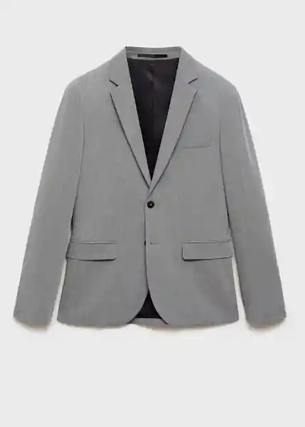 Blazer Americana na Paris Gris Talla 44 Hombre Mango