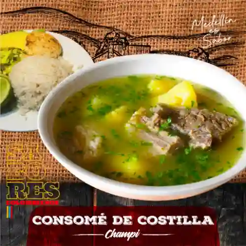 Consomé de Costilla