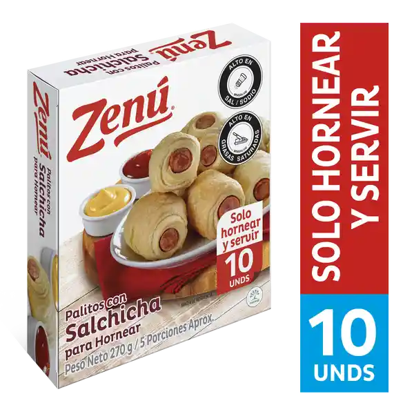 Zenú Palito Con Salchicha