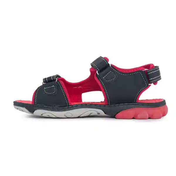 Los Gomosos Sandalias Essen Hombre y Niño Negro Rojo Talla 32