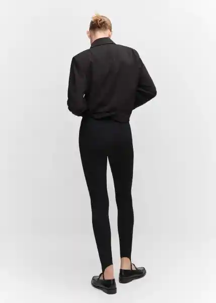 Leggings Ronal Negro Talla M Mujer Mango