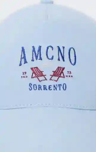 Gorra Unisex Azul Talla M 752G507_AZU134110 Americanino