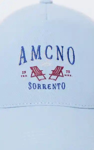 Gorra Unisex Azul Talla M 752G507_AZU134110 Americanino