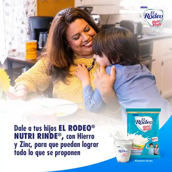 Alimento lácteo EL RODEO Nutri-Rinde x 405g