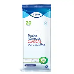 Tena Toallas Húmedas Clásicas para Adultos