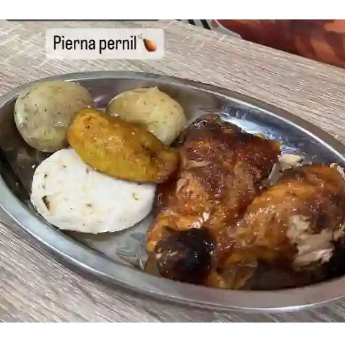 1/4 Pollo Asado Pierna - Pernil