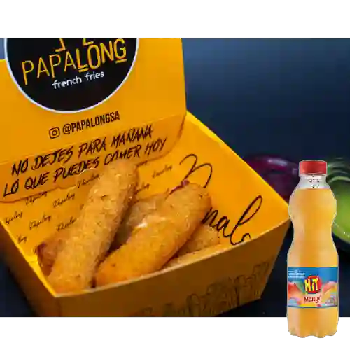 Combo Mozzarella Sticks + Hit Mango 500 ml