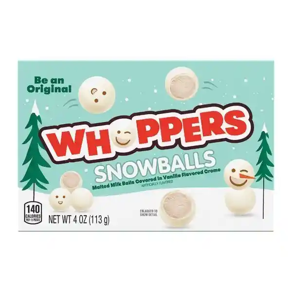 Whoppers Chocolate Snowballs