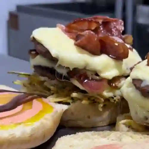 Hamburguesa Doble Todo