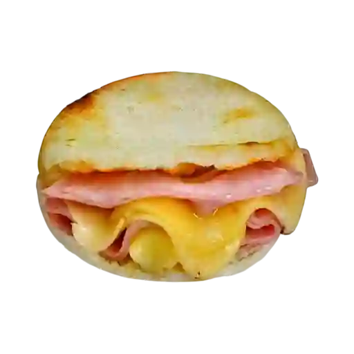 Arepa con Jamón y Queso