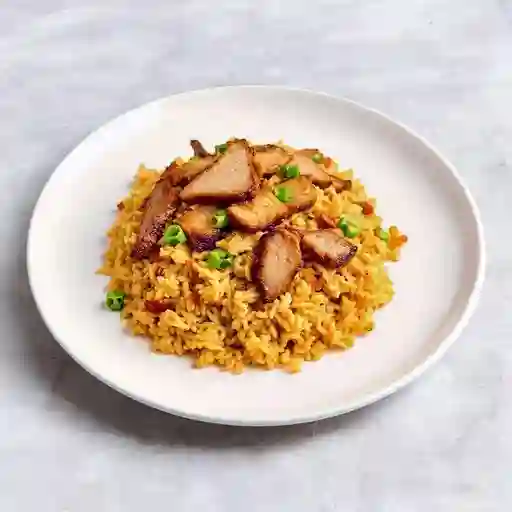 Arroz Chino y Costilla
