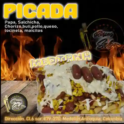 Picada Mediana (3 Personas) 1.100G Aprx