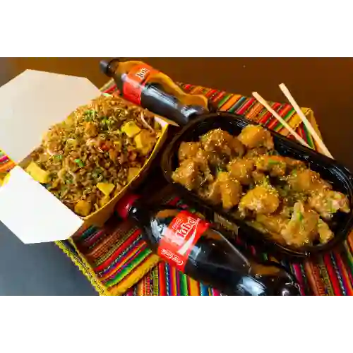 Combo Dragón para 2 + Gaseosa