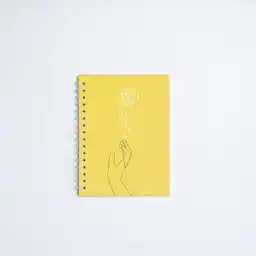 Cuaderno Cuadriculado Yellow 95 Sos Original