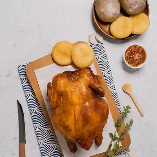 Pollo Asado Entero Carulla
