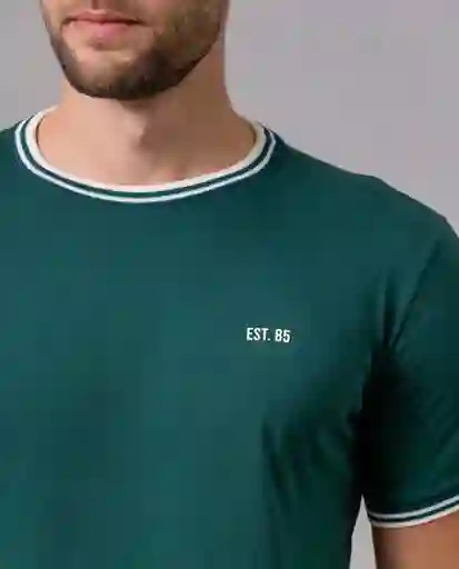 Camiseta Hombre Verde Talla XL 19975 Rifle