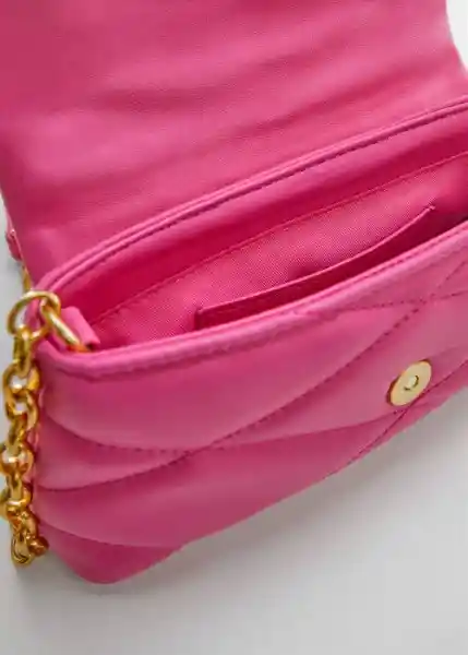 Bolso P Rain Fucsia Talla 99 Mujer Mango