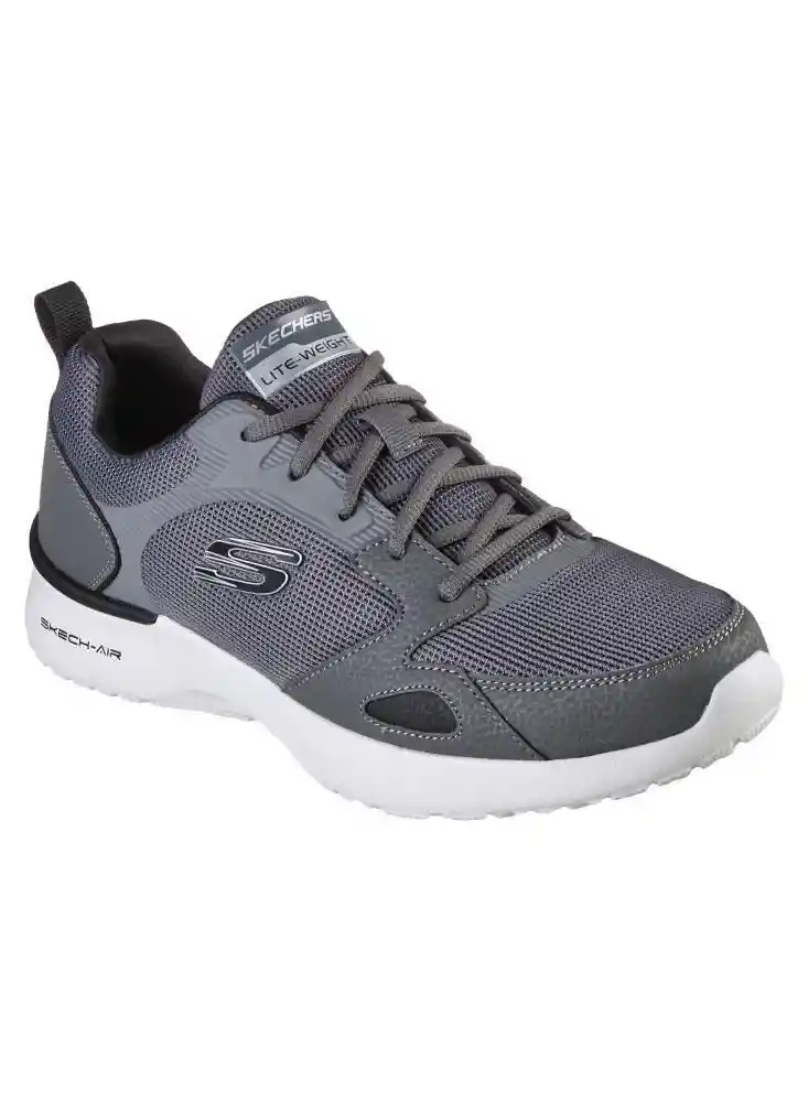 Skechers Tenis Air Dynamit Para Hombre Gris Talla 11 232292CHAR