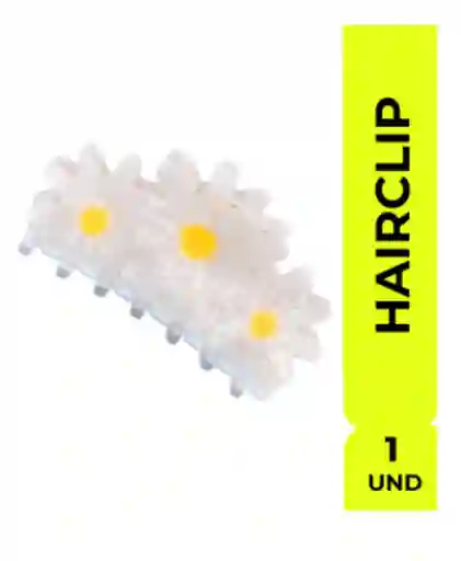 Hairclip Gancho Grande Daisy Pinza Neon