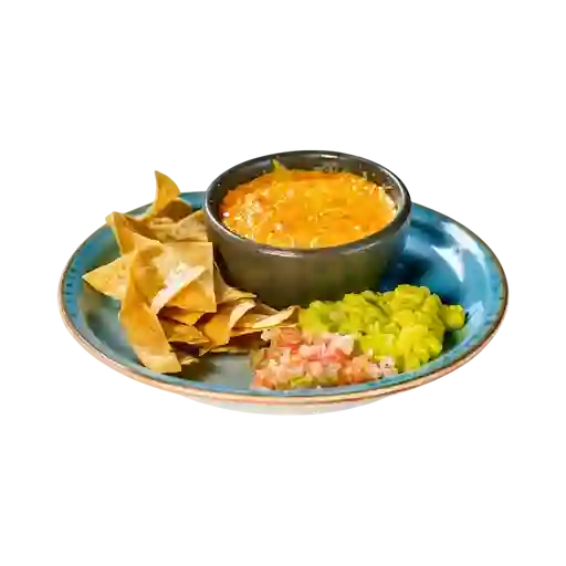Nachos de cangrejo