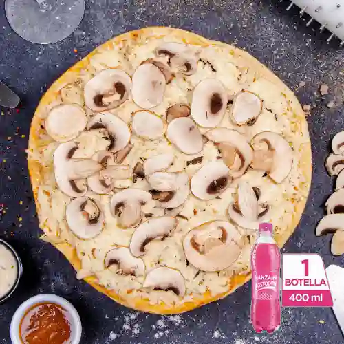 Combo Pizza Francesa + Postobón Manzana 400 ml