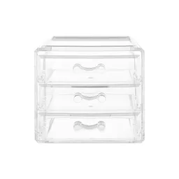 Miniso Gabinete Plástico Con 3 Cajones 15.3 x 12.1 x 10.7 cm