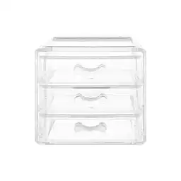 Miniso Gabinete Plástico Con 3 Cajones 15.3 x 12.1 x 10.7 cm