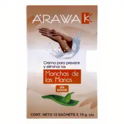 Arawak Crema para Prevenir y Eliminar las Manchas de las Manos Día Noche