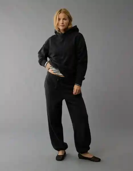 Buzo Mujer Gris Talla X-SMALL 2336008 American Eagle