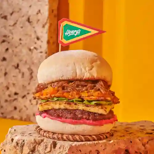 Hamburguesa la Cartagenera + Acompañante